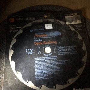 Wood and concrete blades dif sizes